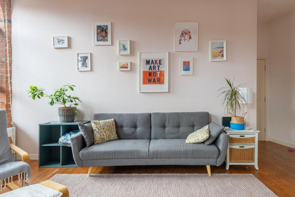 5 Mins Walk From Centre, Spacious City Apt, Open-Plan Nottingham Exterior foto
